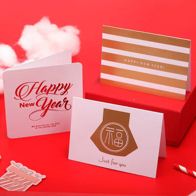 Custom Fancy Design Offset Thank You Wedding Invitation Birthday Greeting Business Card Printing